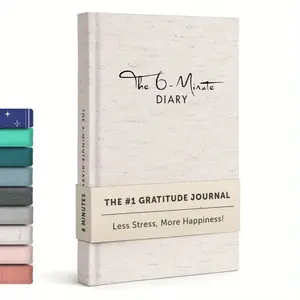 Original Gratitude Diary: Daily 5-Minute Gratitude Practice - Inspirational Quotes and Inspirational Tips, Personal Growth Mindfulness Planner, Portable Unisex Health Diary, Positive Affirmation Diary
