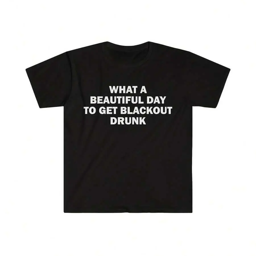 Cotton Alcoholic T-Shirt, Humor T-Shirt, Funny Gift, Funny Meme Shirt, Unisex Offensive T-Shirt, Funny T-Shirt, Satire Shirt