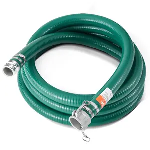 VEVOR Backwash Hose, 1.5 inx 50 ft, Blue High Quality PVC Hose, with Clamps, Camlock, Aluminum Fittings, Fit Various Pumps, for Sewage Treatment, Water Transportation and More Agricultural PurposesVEVOR Super Brand Day