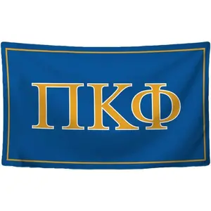 Gift Colorful Bedroom 40*30 Inch TapestryPi Kappa Phi Fraternity Greek Letters Flag, Two-Color Design Decor Wall Decorationwall decor flags