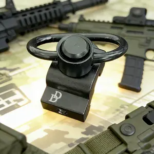 New High-quality DD Metal Quick Release Sling Buckle, Multi-function Single & Double Point Sling Strap Buckle for Outdoor Sports, Cameras, Bags, Molle Bag, Tactical Backpack Strap Loops