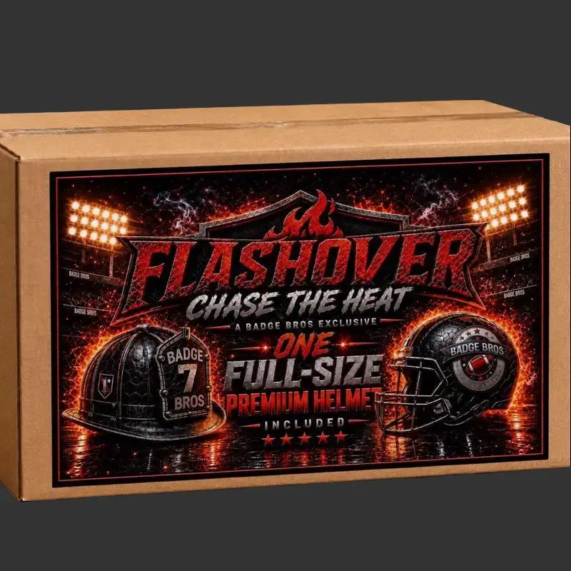 1 Full Size Rep/Auth/SpeedFlex - Badge Bros Flashover Box