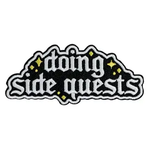 Embroidered Patch Applique, Back Adhesive Iron-On Repair Patches, Ideal for Clothes Jackets Hats Accessories, DIY Craft Supplies