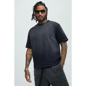 Dion Relaxed Tee - Black Wash