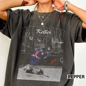 Megan Keller Usa Champion Hockey Vinatage Comfort Colors Shirt