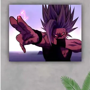 [UnFrame] Gohan Dbz Anime Poster Anime Vintage Wall Art, Gift for Maang Fans
