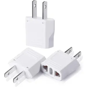 3 Pack EU to Plug Adapter - European to Plug Adapter 3 Pack EU to Plug Adapter - European to Plug Adapter
