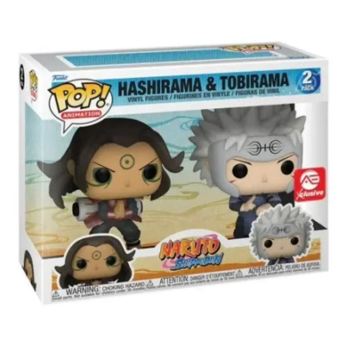 FUNKO POP! ANIMATION: Naruto - Hashirama & Tobirama 2pk (AE)