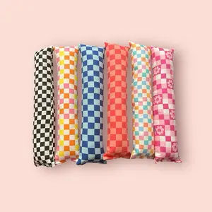 Catnip Kitty Kicker Kick Stick, Handmade Cat Toy - Checkered Pattern