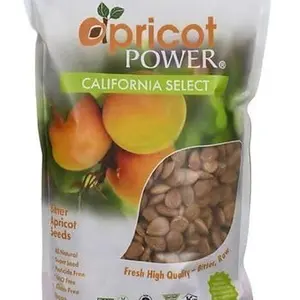California Select Bitter Raw Apricot Seeds - Raw, Bitter, Vegan, Gluten-free, GMO-free 16 oz