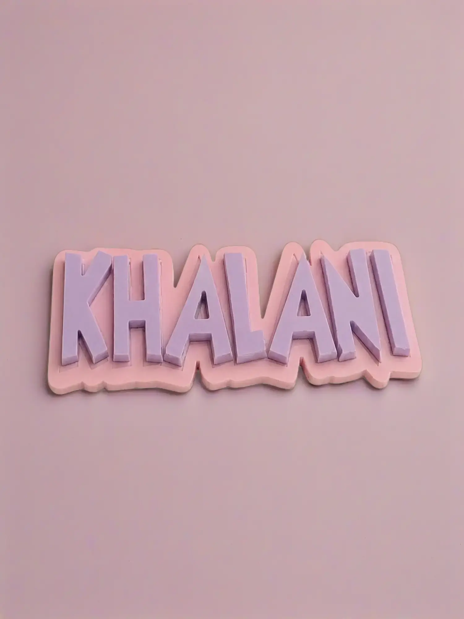 Custom Acrylic Name Magnet
