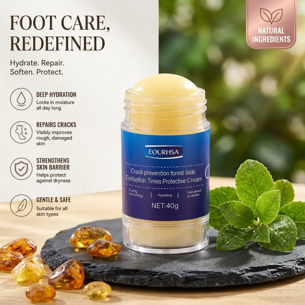 Foot Care Cream,Anti Cracked Foot Cream,Moisturizing,Anti Crack,Softening and Nourishing Cream for Dry,Cracked Feet,Remove Dead Skin and Moisturize Dry Skin Nails Moisturizer Healing Foot footbalm fix moisturizer Moistur sanitize itchy