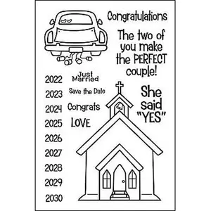 Crafts & Sewing The Stamps of Life wedding2 Stamp Set