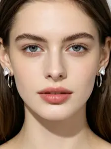 Women's Cute Cat Ear Clip Earrings, No Piercing Required, Fashionable Sweet Design, Perfect for Daily Wear, Dates, Vacations