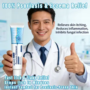 Eczema Relief & Antifungal Cream for Psoriasis Care, Ringworm, Tinea Versicolor, Scalp Itch, Jock Itch & Athlete’s Foot – Natural Plant-Based Formula, Helps Calm Itching, Redness & Dry Skin, Deep Moisturizing Daily Skin Care – 20g