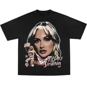 Tiffany Stratton Vintage Graphic Tees, Wrestling Tshirt, Wrestler T-Shirt, WWE Shirts, Unisex Wrestling Gift Shirt Top Menswear Womenswear Streetwear Tropical Crewneck