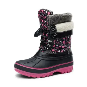 DREAM PAIRS KIDS Insulated Snow Kids Waterproof Boots