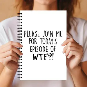 Hilarious Spiral Notebook Gift, Fun, Perfect for Comedy Lovers, Ideal for Education, Employment, Personal Writing, Birthday Present