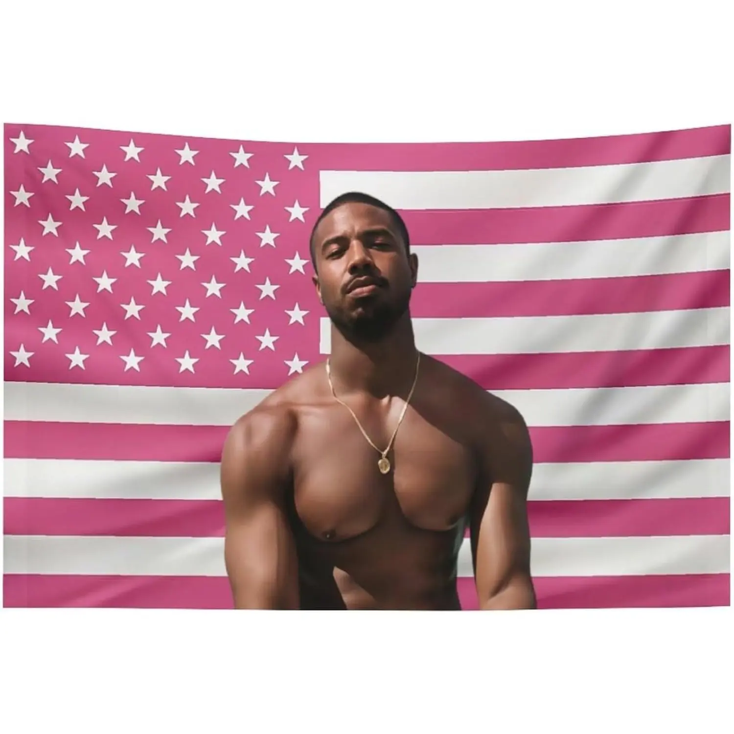 Tapestry Michael B Jordan Flag Poster Room Fun Flags Indoor And Outdoor Decor Wall Aesthetic Art Home Decor Blanket Merch Giftchic design  room bedroom