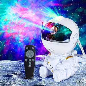 1pc Astronaut Sky Projector Night Light, Party Atmosphere Light For Ceiling Decoration Game Room Bedroom