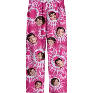 Personalized Pajama Pants for Men & Women – Custom Photo Pajamas – Matching Couple Pajamas for Valentine's Day T2