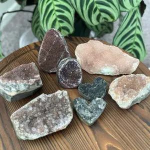 Amethyst Raw Freeform’s, chunks, and mini hearts