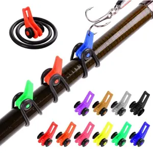Fishing Lure Hook Keeper, 10pcs/set Fishing Lure Hook Keeper, Fishing Rod Hook Keeper, Fishing Accessories for Outdoor Fishing, Fishing Accessories Kit