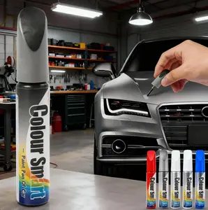 Car Touch Up Paint Pen – Automotive Scratch Fix Tool with Clear Painting Function for Car Scratches