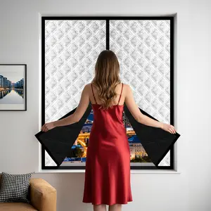 Winter Thermal Blackout Curtains — Cozy Room-Darkening Panels, Reduce Noise & Save Energy for Bedroom and Living Room, Thermal Insulated Curtain