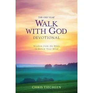 USED-The one year Walk with God Devotion by Chris Tiegreen (Paperback Bunko)