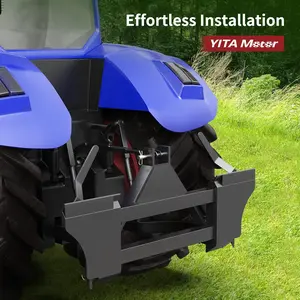 OEDRO Skid Steer 3 Point Quick Tach Adapter for Category 1, Universal Convert 3-Point Hitch Attach Conversion Skid Steer Attachments Harness