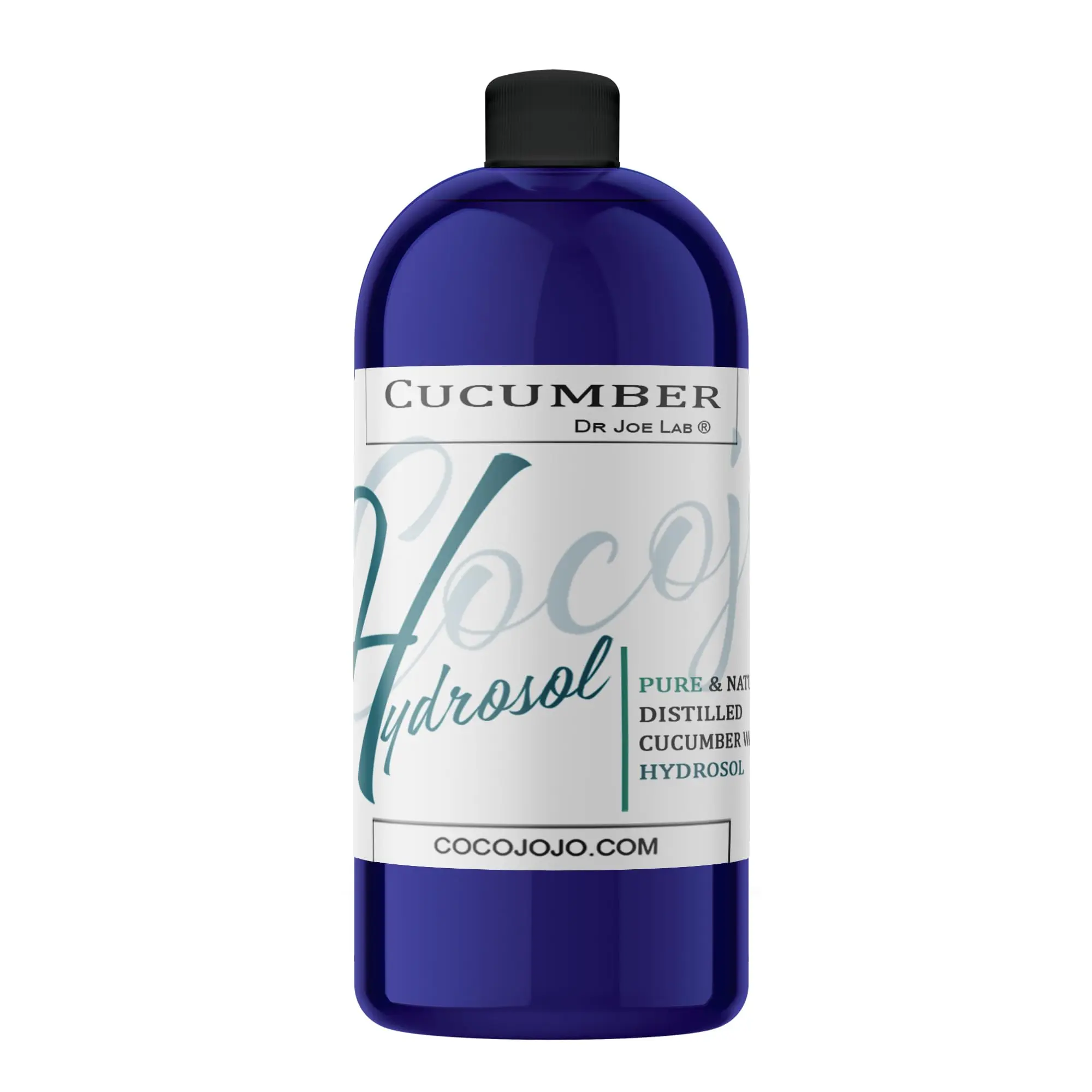Dr Joe Lab Cucumber Hydrosol Spray Toner for face Floral Water Hydrating Mist, Pure and Natural for All Skin Types COCOJOJO - 32 oz