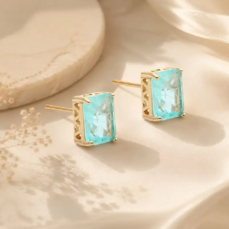 Emerald Fusion Earrings