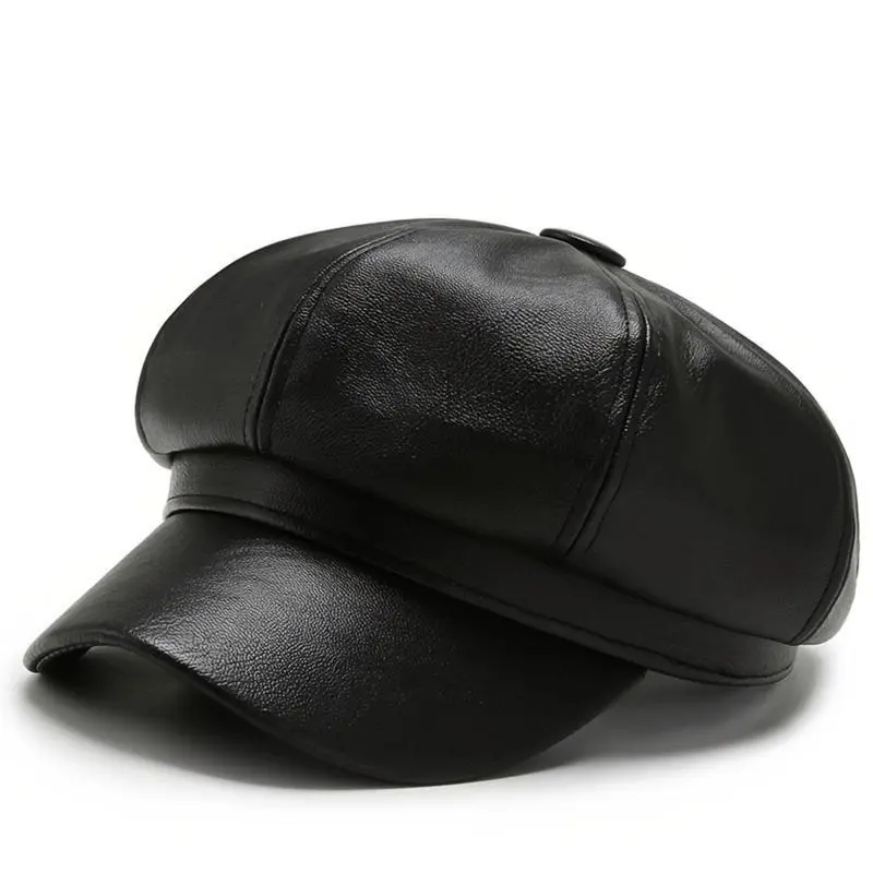 Casual Unisex Octagonal Beret - Breathable Cotton Newsboy Hat with Artistic Vibe for Engagement/Anniversary Fall-Winter Wear, Comfortable Artist Cap, Fashion Accessories, Birthday, Painters