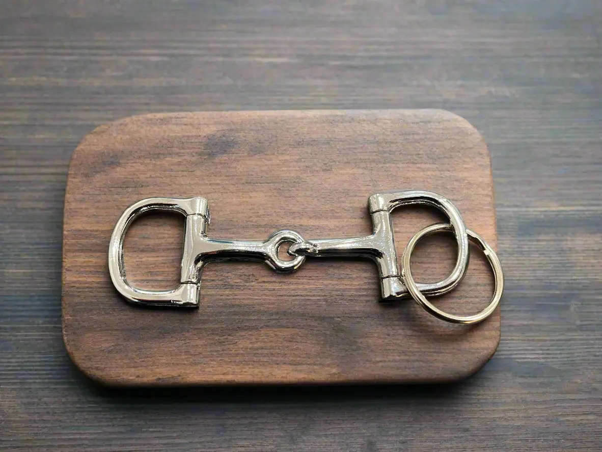 horse bit keychain horse bit keychain