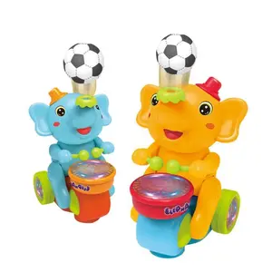 Elephant-Shaped Multifunctional Electric Walking Toy with Balls, Automatic Obstacle Avoidance, Rounded Edges, Colorful Design, Music & Lights, Sensory Educational Toy for Infants, Ideal Gifts for Men, Mens Gifts