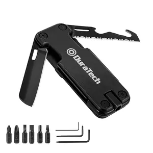#JumpstartSale DURATECH 16 in 1 / 20 in 1 Multitool with Safety Locking, Pocket Tool with Pocket Knife, Screwdriver, Saw, Can Opener, Bottle Opener, Whistle, Fire Starting Sticks, Multi Tool for Outdoor&Hiking