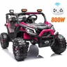 JOYRACER 24V 4WD Ride on UTV for Big Kids, 31"Wx48"Lx30"H, 2 Seater Electric Off-Road Truck, 800W Powerful Motor Kids' Vehicles with Remote Control, Spring Suspension, Led Light, Bluetooth Music, Outdoor Toys Gift for Boys and Girls Aged 3-8