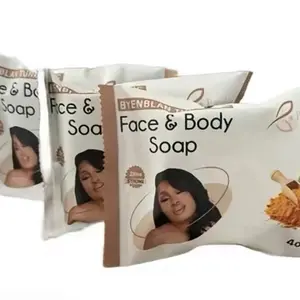 Byenblan Turmeric 3-Pieces Soap Set for Brighten & Balance - Complete Skincare Collection for Optimal Health and Wellness