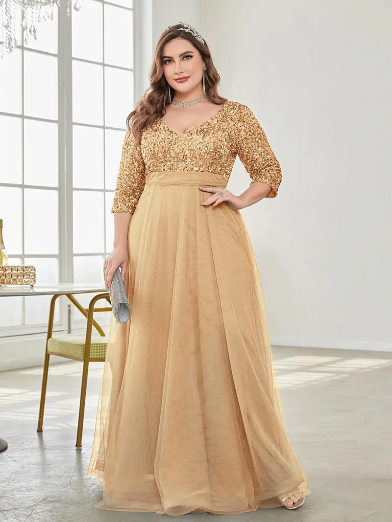 loose gold dress Chic Sheath/Column Sweetheart Beaded Long Prom Dress Hot Pink Elegant –  SELINADRESS main image 1