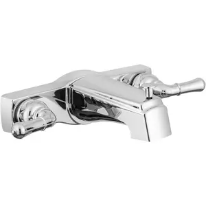 Economical Two Handle Classic Tub and Shower  Diverter for Handheld Shower (Chrome Polished)