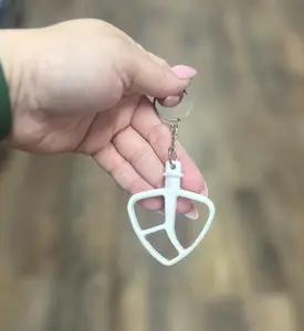 Mixer blade keychain