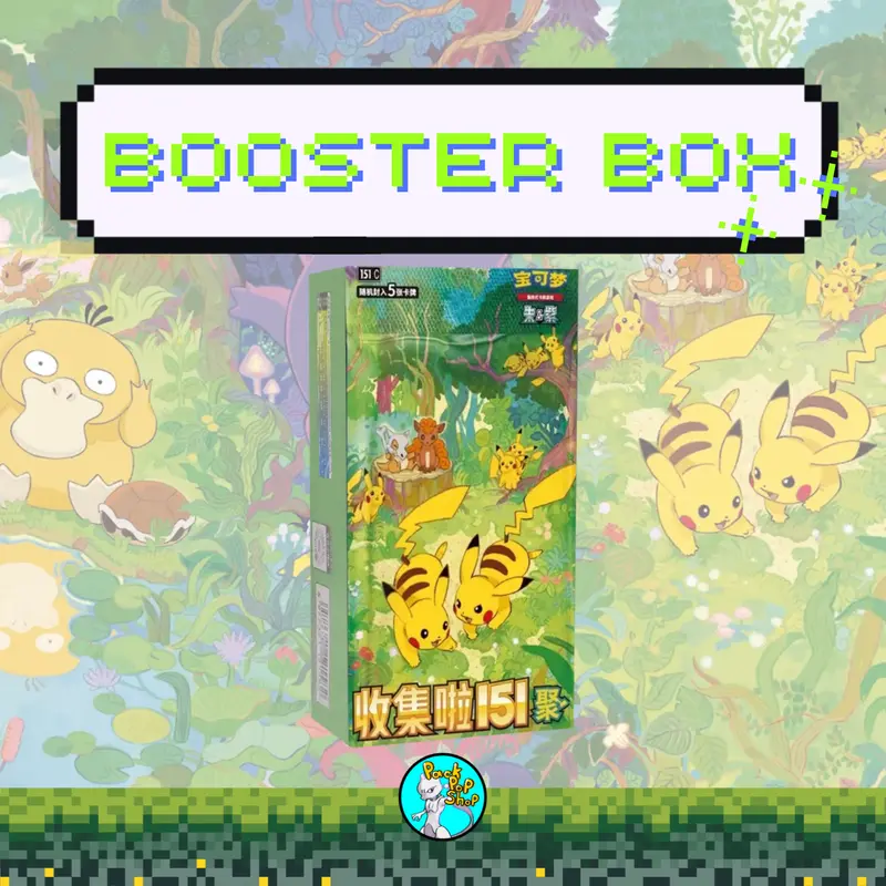 pokemon 151 booster box hits Pokemon 151 Japanese Booster Box