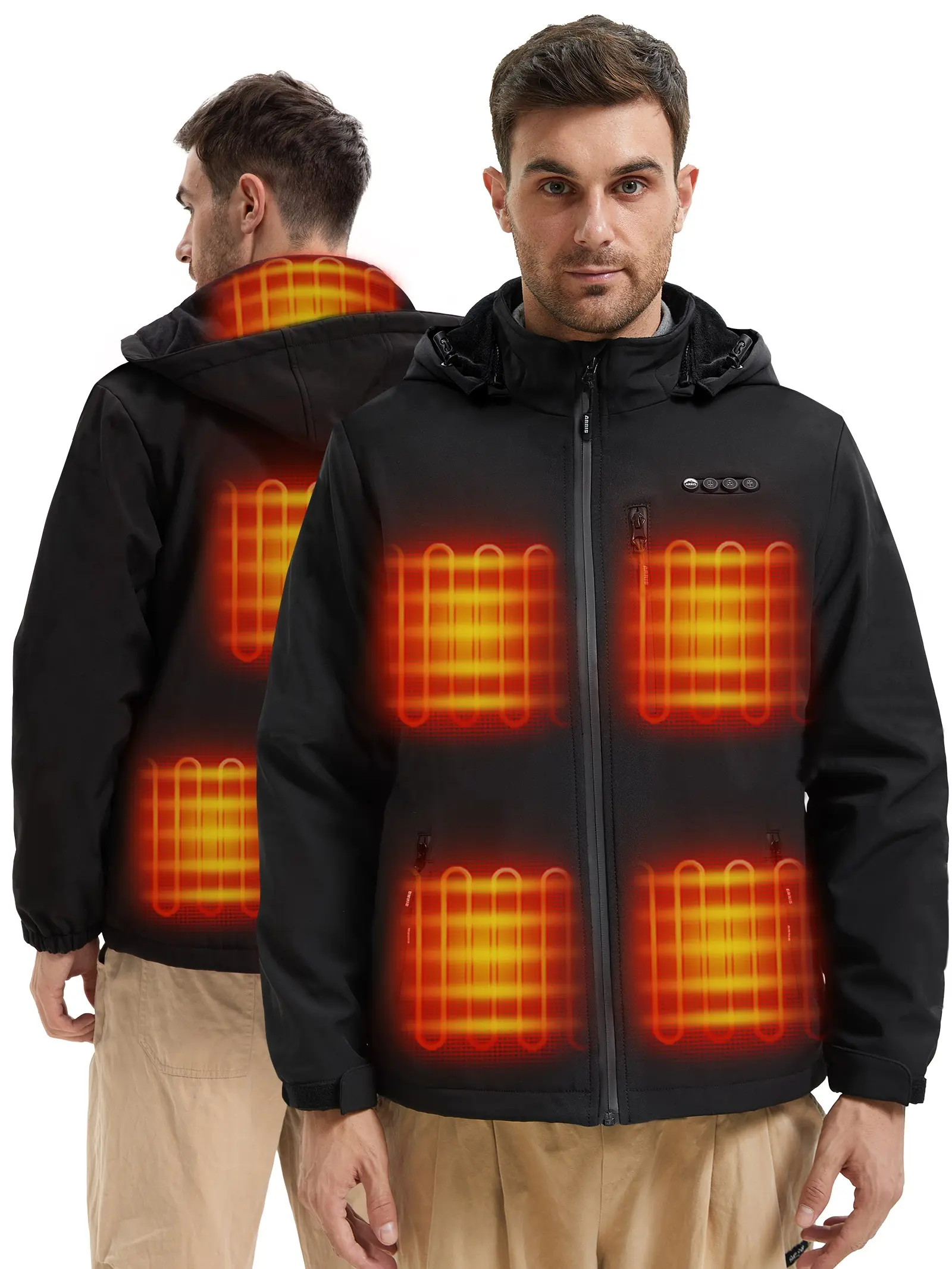 ARRIS Men’s Heated Softshell Jacket