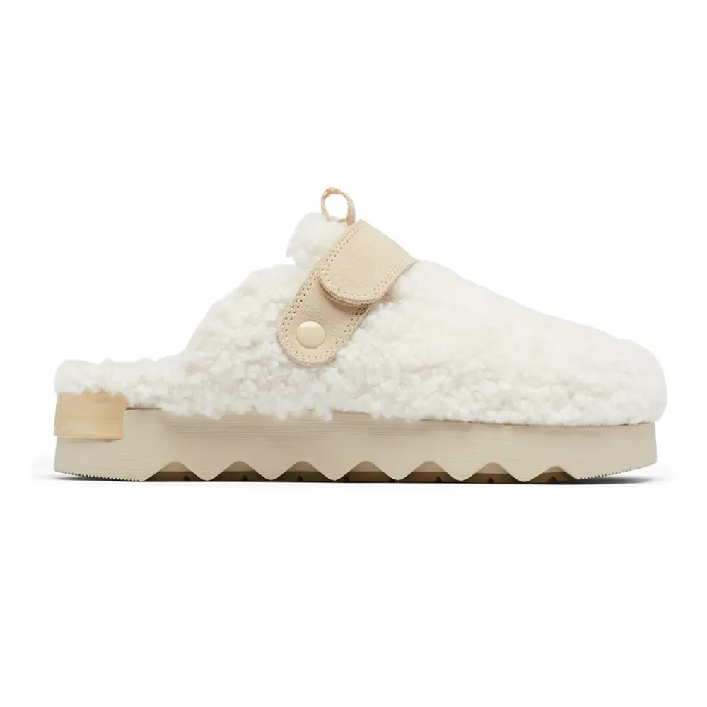 Sorel Womens Viibe Cozy Mule Clogs Casual - Off White