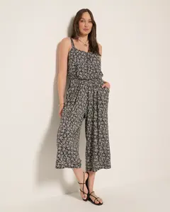 Shores Print Jumpsuit
