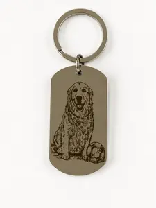 Personalized Pet Photo Keychain Real Engraving, Custom Dog Cat Memorial Keychain, Pet Loss Gift, Engraved Pet Portrait Keyring, Stainless Steel Pet Lover Keepsake, Personalized Dog Mom Gift