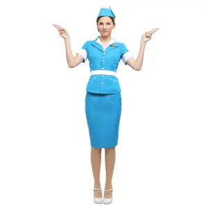 Women's Flight Attendant Costume