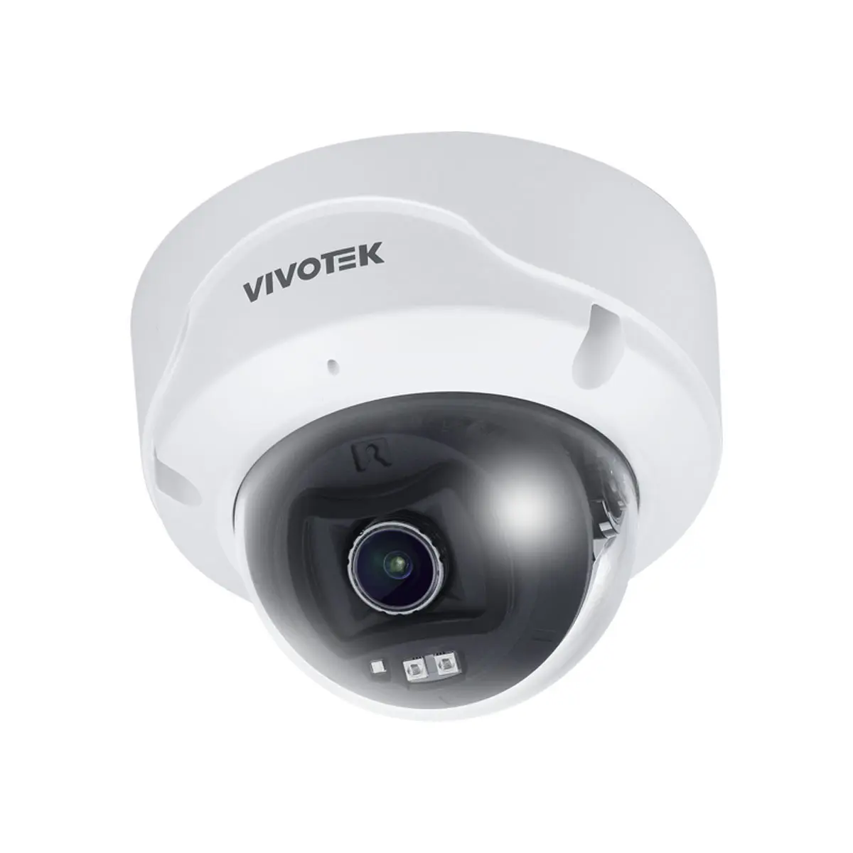 Vivotek V-Series FD9189-H-V3 5MP AI Indoor Network Dome Camera with Night Vision, Stream Capability, Cable, Plug, Chip, Audio Support, White, Installation