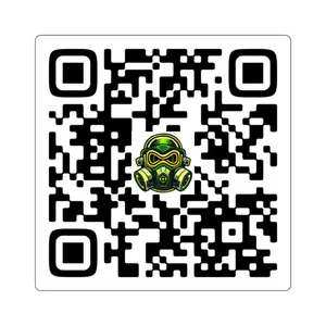 Trausii's Square QR Code Stickers